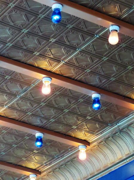 Tin Ceiling Placement